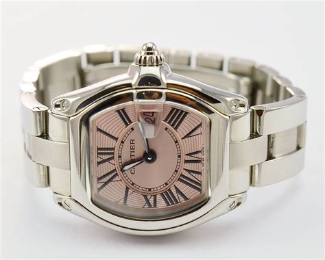 cartier roadster 2675|cartier roadster pink dial.